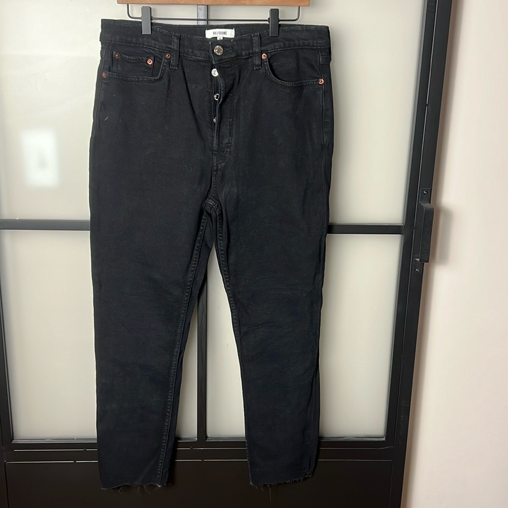 NEW RE/DONE Originals 90s High Rise Ankle Crop Size 31